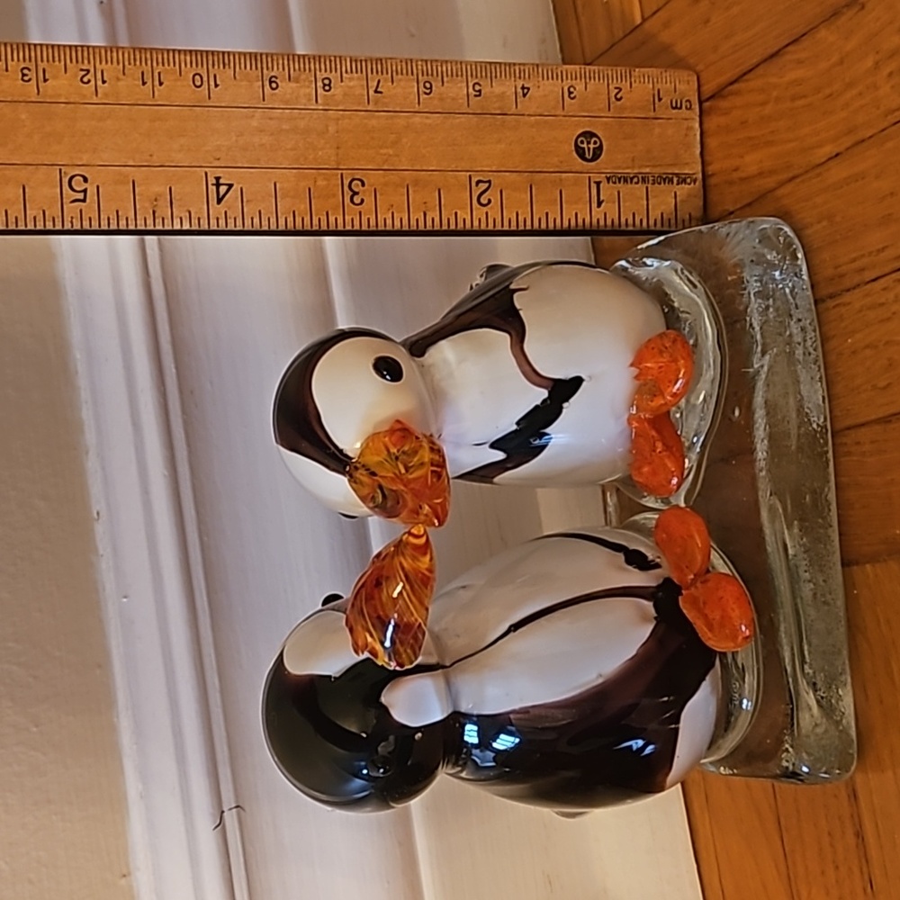 Vintage 1970s glass penguins 🐧 ♥️ - Picture 7 of 9